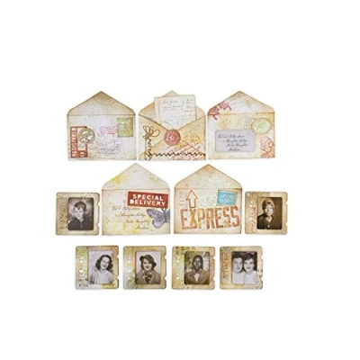 Image de Jeu de 54 matrices Sizzix Thinlits Specimen par Tim Holtz 665930 Chapitre 3 2022