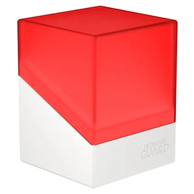 Image de Ultimate Guard Boulder Deck Case 100+ SYNERGY Rouge/Blanc