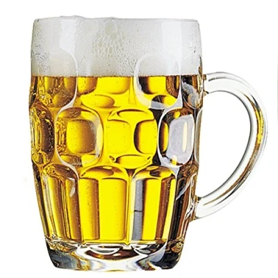 Image de Arcoroc Lot de 3 verres à bière avec poignée 56 cl Ligne Britannia Mug gobelet classique tasse jarre