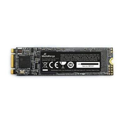 Image de MediaRange MR1021 Disque SSD M.2 128 Go Série ATA III 3D TLC NAND