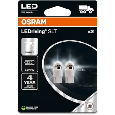 Image de OSRAM LEDriving SLT ≜ W5W, 24V, feux de signalisation pour camion, tout terrain, non ECE, 2 lampes
