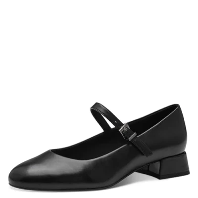 Image de MARCO TOZZI Escarpins pour Femme avec Sangle 2 22209 43, Noir, 39 EU