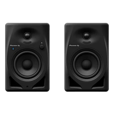 Image de Pioneer DJ DM 40D BT Enceintes de monitoring bureau 4 pouces avec fonctionnalité Bluetooth® (Noir)