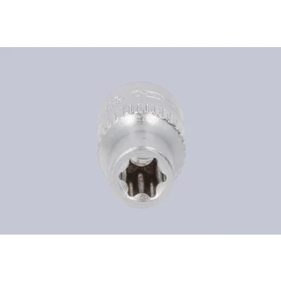 Image de KS TOOLS 911.4316 Clé à douille DIN 3120, ISO 1174 E7 Acier chrome vanadium Profilé en E, Torx extérieur moleté