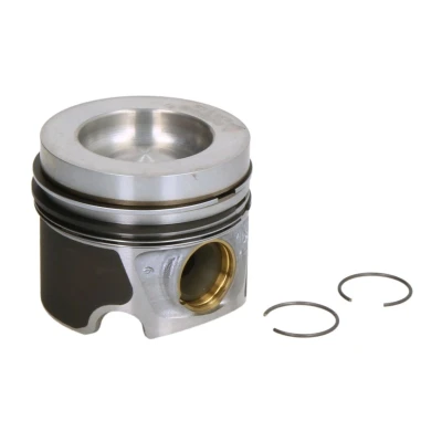 Image de NÜRAL 87 432300 00 Piston 81 avec prise femelle pour bossage d&#039;axe, canal de refroidissement, porte segment, bielle trapézoïdale oscaro