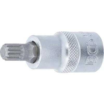 Image de BGS 4349 Douille à embouts 12,5 mm (1/2&quot;) denture multiple intérieure (pour XZN) M9