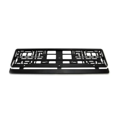 Image de UTAL Black 01642 Porte plaques d&#039;immatriculation noir sans cadre