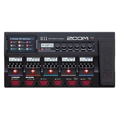 Image de Zoom G11 pédalier multieffets avec réponses impulsionnelles écran tactile interface audio