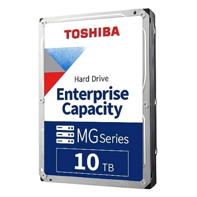 Image de Toshiba 8TB Enterprise Internal Hard Drive MG Series 3.5&#039; SATA HDD Mainstream server and storage, 24/7 Reliable Operation, Hyperscale cloud storage (MG08ACA16TE)