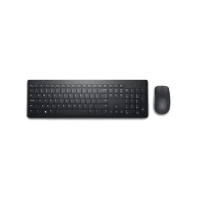 Image de DELL KM3322W Clavier Souris Incluse RF sans Fil US International Noir
