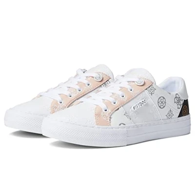 Image de GUESS Femme Loven Basket, Blanc Rose 680, 38 EU