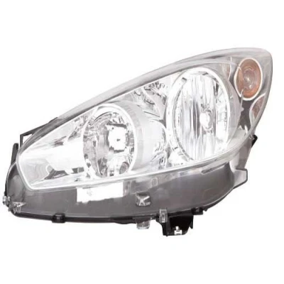 Image de ABAKUS 550 1152LMLD EM Phares gauche H7/H1, PY21W avec commande pour correcteur de site projecteur PX26d, P14.5s, BAU15s PEUGEOT: 308 I 3/5 portes