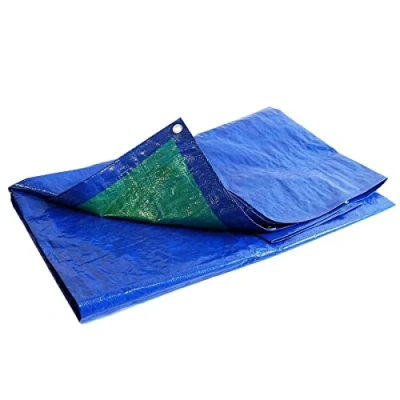 Image de Bâche Piscine 150 g/m² 6 x 10 m Couverture sans Filet écoulement bache imperméable baches