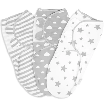 Image de Little Seeds Lange Coton Bébé Bio pour De 0 à 3 Mois Emmaillotage 100% Couverture
