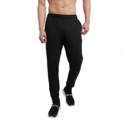 Image de Men&#039;s Champion Powerblend Retro Jogger Fleece Pant, noir, grand