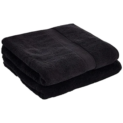 Image de Superior Ensemble de Serviettes Bain, 2 pièces, Coton supérieur 900 grammes, Rouge