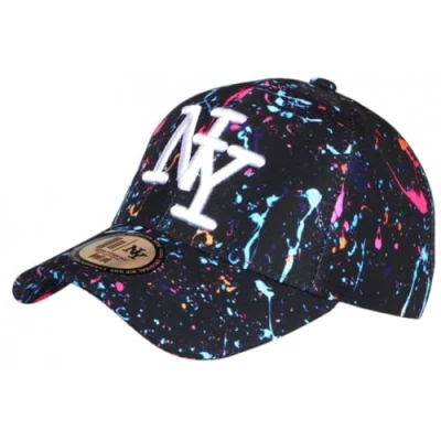 Image de Hip Hop Honour Casquette NY Enfant Noire Bleue Cosmos Galaxy Baseball 6 a 11 Ans Taille: Taille Unique Couleur: Noir Garçon