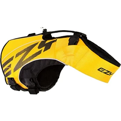 Image de EZYDOG X2 Boost Gilet de Sauvetage Bateau, adapté aux Chiens, Planche à pagaie, flottabilité supérieure, poignée Sauvetage, (XS, Jaune)