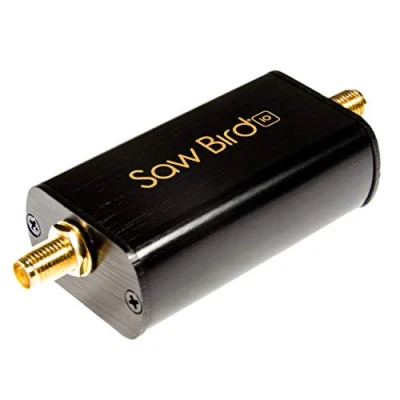 Image de Nooelec SAWbird IO Module d&#039;Amplificateur à Filtre de Bruit Ultra Faible et Qualité Supérieure pour Applications Inmarsat. Fréquence Centrale 1542MHz