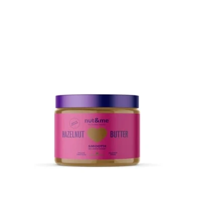 Image de Purée de noisettes grillée 300 g nut&amp;me 100% Vegan Sans sucre ni additifs Cremeuse et Délicieuse