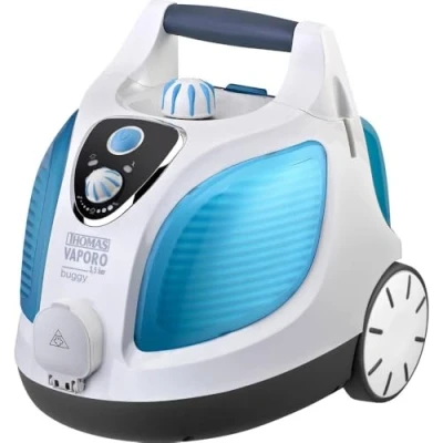 Image de Thomas 792023 Vaporo Buggy Nettoyeur Vapeur Bleu Clair/Blanc