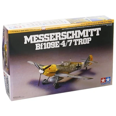 Image de Tamiya 60755 Maquette Messerschmitt BF109E 4 / 7 Trop Echelle 1:72
