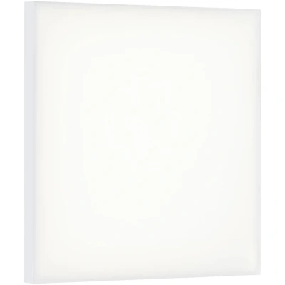 Image de Paulmann 79817 LED Velora carré incl. 1x16,8 watts Éclairage Blanc dépoli Panneau lumineux Métal Luminaire de plafond 3000 K, 16.8 W, Warm white, ▭ 295x295mm