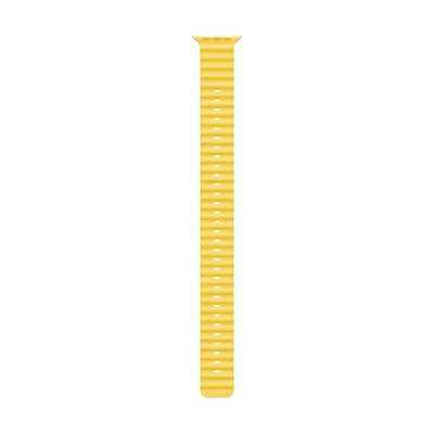 Image de Bracelet Apple Watch Original Silicones et TPU (doux) Jaune Convient aux Taille XL