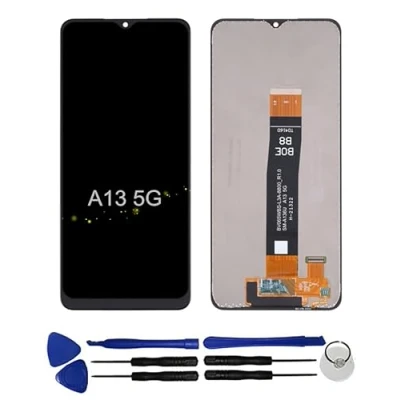 Image de OYOG Ecran pour Samsung Galaxy A13 5G SM A136U A136U1 A136W A136B S136DL Vitre Tactile LCD Assemblé (sans Châssis) Remplacement Noir
