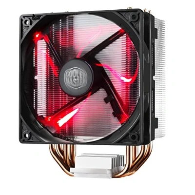 Image de Cooler Master Hyper 212 LED Processeur Refroidisseur 12 cm Noir, Métallique, Rouge Neuf