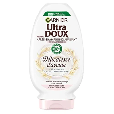 Image de Garnier Ultra Doux Après Shampooing Hydratant delicatesse 250 ml