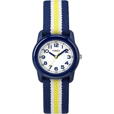 Image de Timex Time Machines Montre Enfants Bleu/Jaune TW7C05800