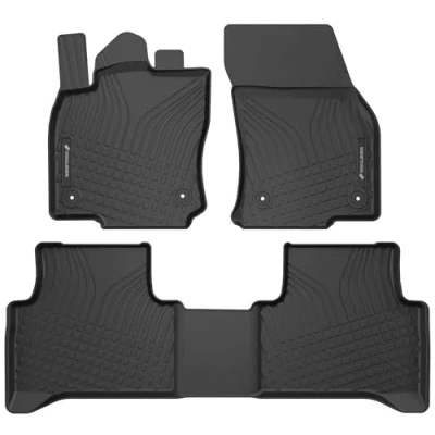 Image de Walser Premium Tapis de Sol Auto Compatible avec VW Touran (5T1) 05/2015 auj., Caoutchouc 100% ajusté Made in EU, Robuste