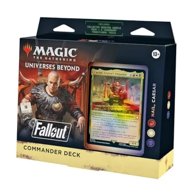 Image de Deck Commander Magic: The Gathering Fallout Avé, Caesar (version anglaise)
