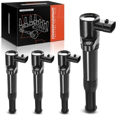 Image de 4x Bobine d&#039;allumage pour Mito 955 500 312 Bravo II 198 Doblo 263 Idea 350 Panda 169 Punto 188 Stilo Musa 1.2L 1.4L 2002 2017 46777288