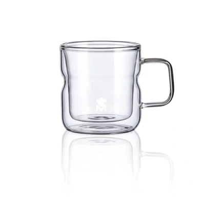 Image de MasterPRO Foodies Mixology Ensemble de 2 verres 450 ml Fabriqué dans une paroi en verre borosilicate résistante Navires élégants idéaux pour toute occasion