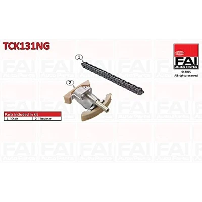 Image de FAI AutoParts TCK131NG Jeu de distribution à chaînes sans joints, roues dentées Simplex, Chaîne vélo AUDI: A4 B6 Avant, B7 Berline