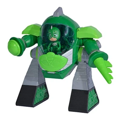 Image de Simba 109402464 PJ Masks Turbo Gecko Robot Lumineux, avec Canon, 23 cm