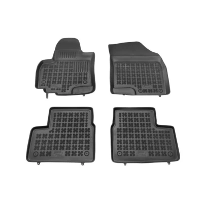 Image de REZAW PLAST 202203 Ensemble de tapis sol Caoutchouc avant et arrière 4 noir SUZUKI: SWIFT