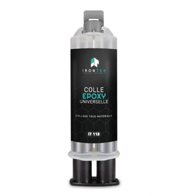 Image de IRONTEK IT118 Colle pour époxy résistant aux produits chimiques, à la température sans couleur 25ml