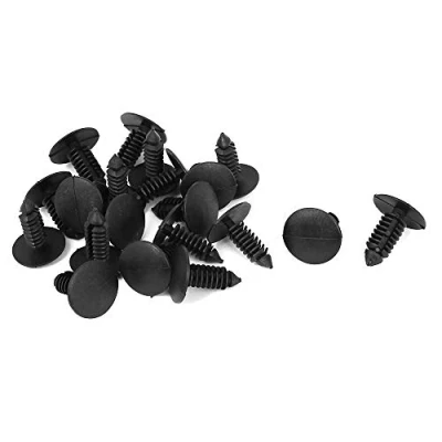 Image de sourcing map 8x6mm Trou de Voitures Pare Chocs Garde Boue Sapin Clips Retenue Rivet 20pcs