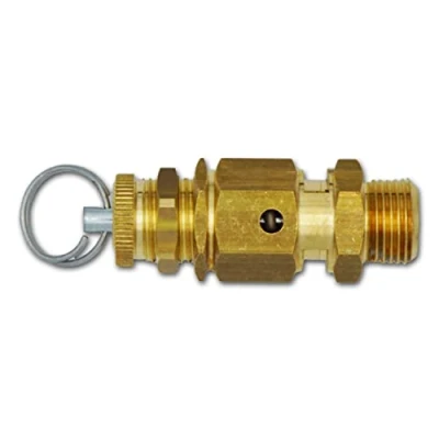 Image de Valve de sécurité réglable 3/8&quot; 0 à 12 bar (non testée dans les composants) air comprimé