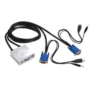 Image de MCL KVM Switch 2 UC USB / 1 Console PS2 commutateur écran, clavier et souris Neuf