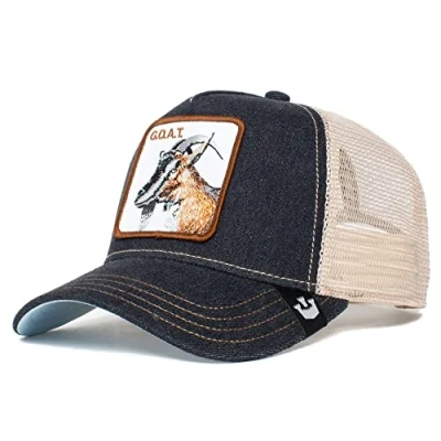 Image de Goorin Bros Trucker GOAT Casquette, Homme, Taille: One Size, Grau