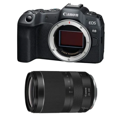 Image de CANON EOS R8 + RF 24 240mm f/4 6.3 IS USM Neuf