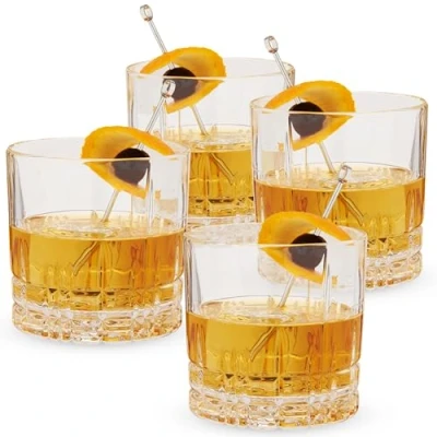 Image de Spiegelau &amp; Nachtmann 4500176 Perfect Serve Lot de 4 Verres à Whisky en Cristal 368 ML