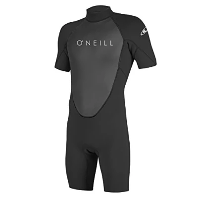 Image de O&#039;Neill Wetsuits Reactor 2 2mm Back Zip Spring Combinaison Men&#039;s, Black/Black, MS