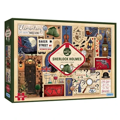 Image de Gibsons Puzzle 1000 pièces : Club de Lecture Sherlock Holmes