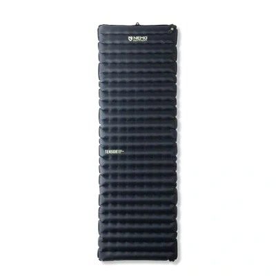 Image de Nemo Equipment Tensor Extreme Conditions Matelas de Couchage Long et Large (193 x 63,5 cm) Noir/Bourgeon Bouleau/Citron