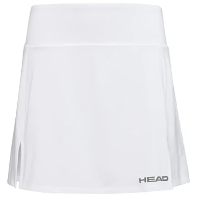 Image de HEAD Femme Club Basic Carte Longue W Skirt, Blanc, 3XL EU